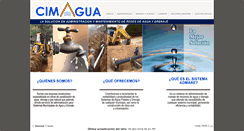 Desktop Screenshot of cimagua.com